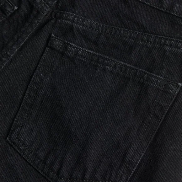 H&M HIGH RISE DENIM SHORTS - Picture 3 of 4